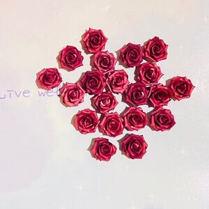DIY accessories - Elegant Soft rubber roses for handcrafting